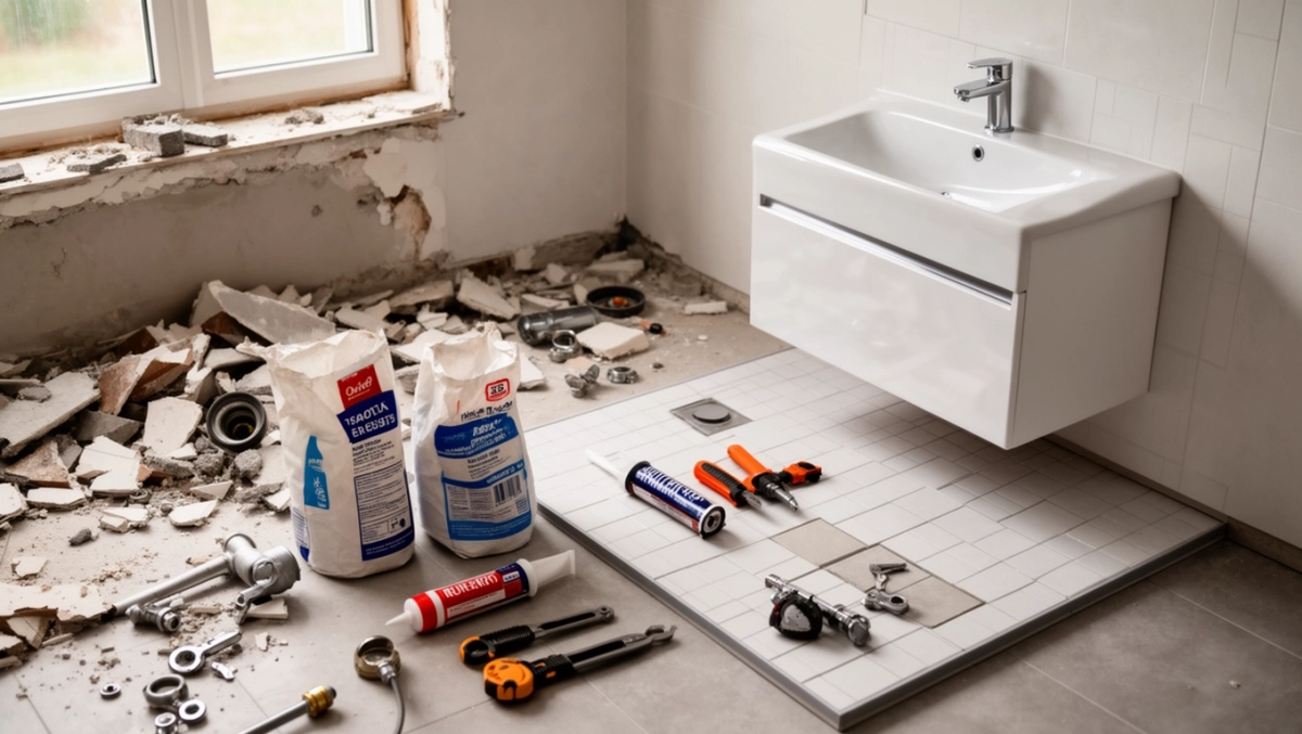 ile kosztuje wykończenie łazienki 4m2