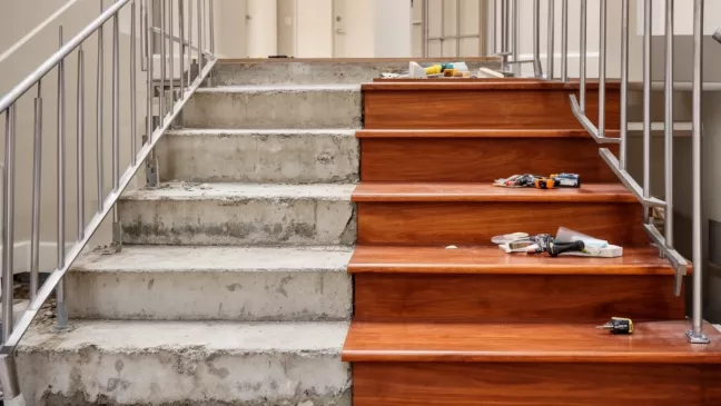 ile kosztuje wykończenie schodów betonowych