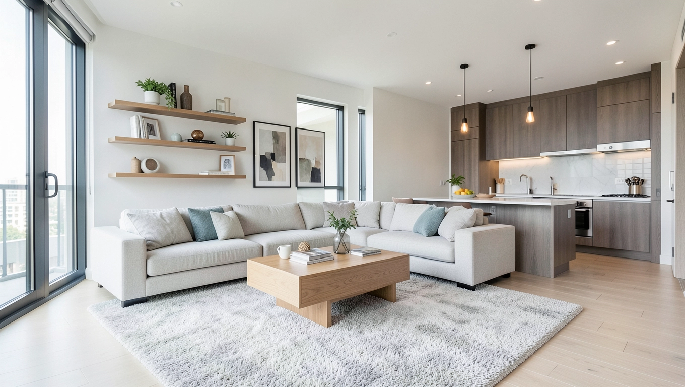 Wykończenie pod klucz z meblami