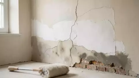 ile może leżeć grunt na ścianie bez malowania